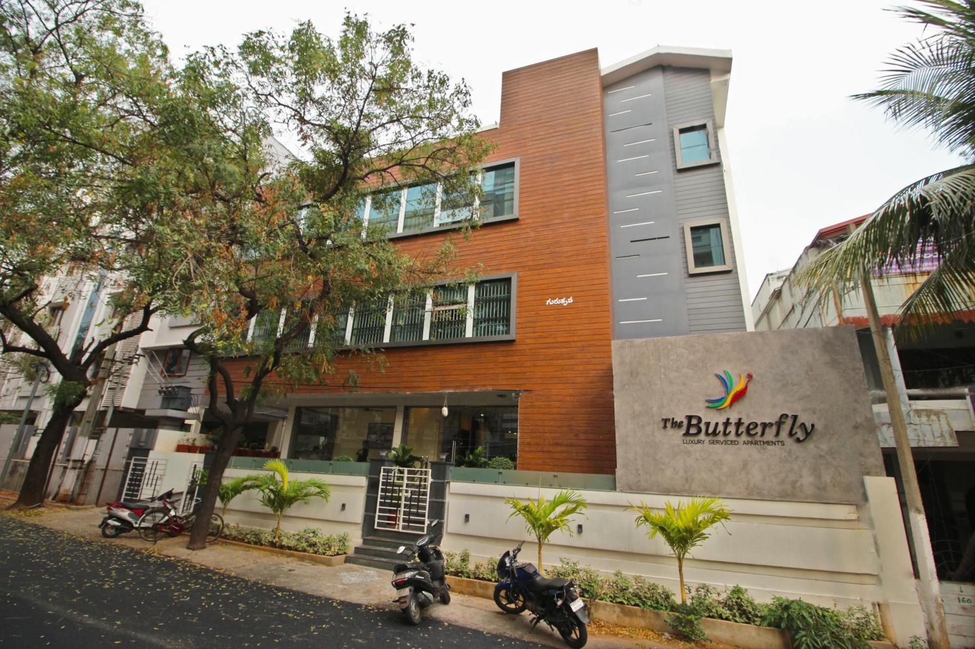 The Butterfly Luxury Serviced Apartments Visakhapatnam Exterior photo